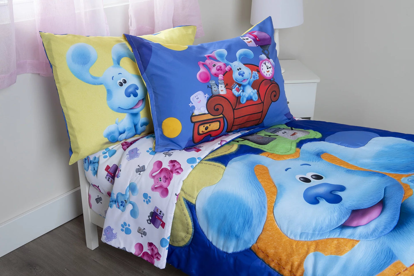 Blues Clues 4 Piece Bedding Sets, Crib Bed