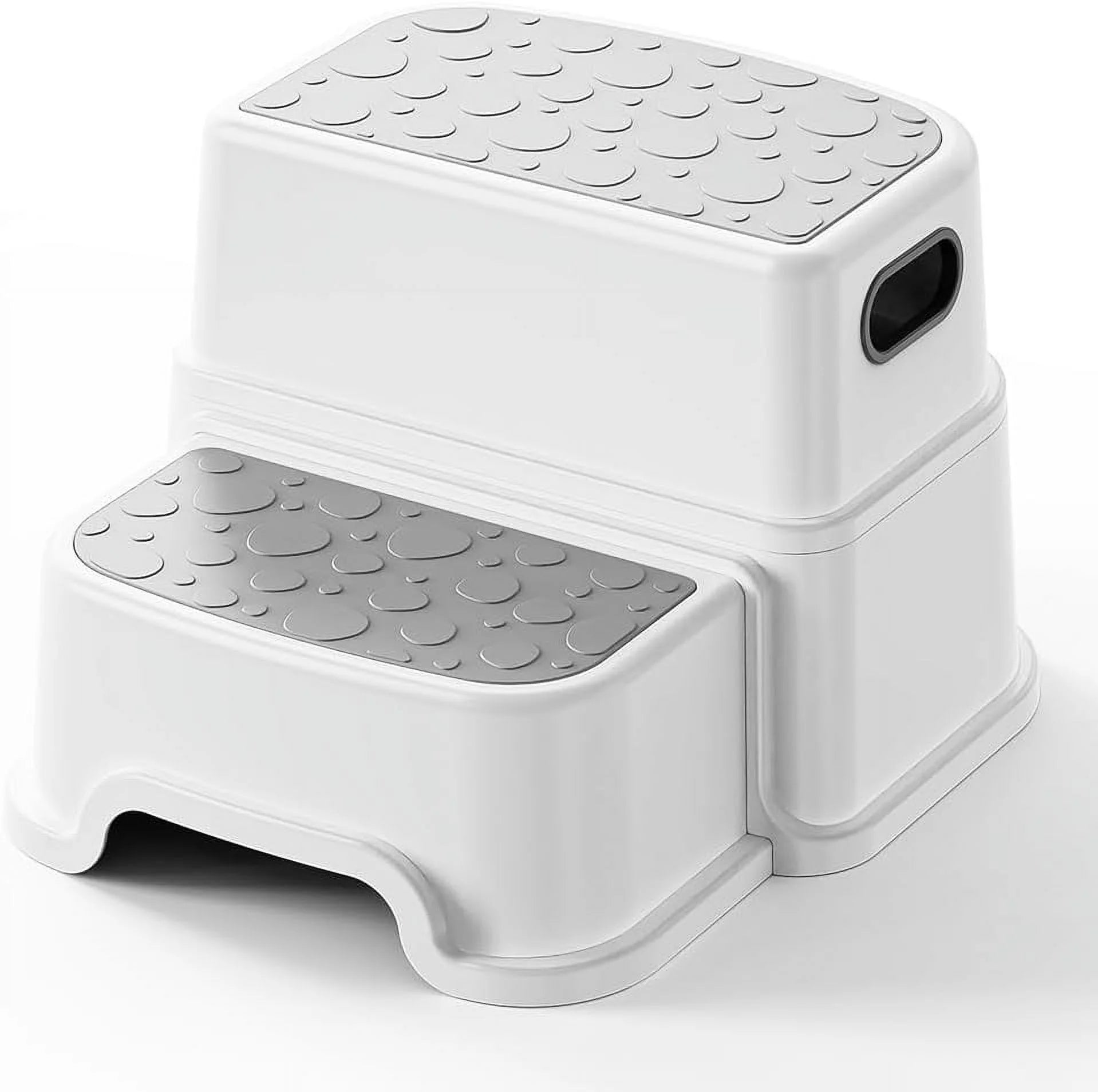 2 Step Stool for Kids -Toddler Step Stool for Bathroom Sink-Dual Height 9.5" Non-Slip for Potty Training, Kitchen, Bedroom & Classroom