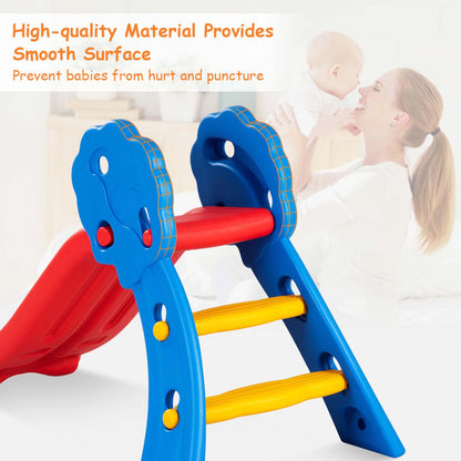 Children Kids Junior Folding Climber Play Slide Indoor Outdoor Toy Easy Store