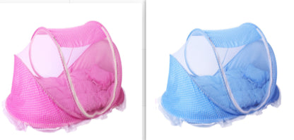 Foldable Baby Bed Net with Pillow Net 2Pieces Set