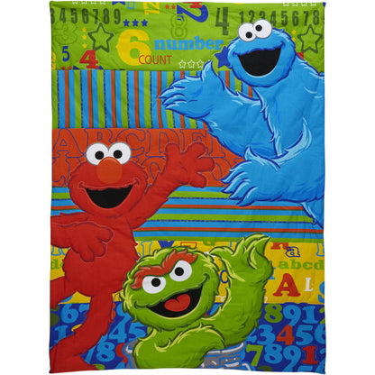 ABC 123 Toddler 4 Piece Bedding Set