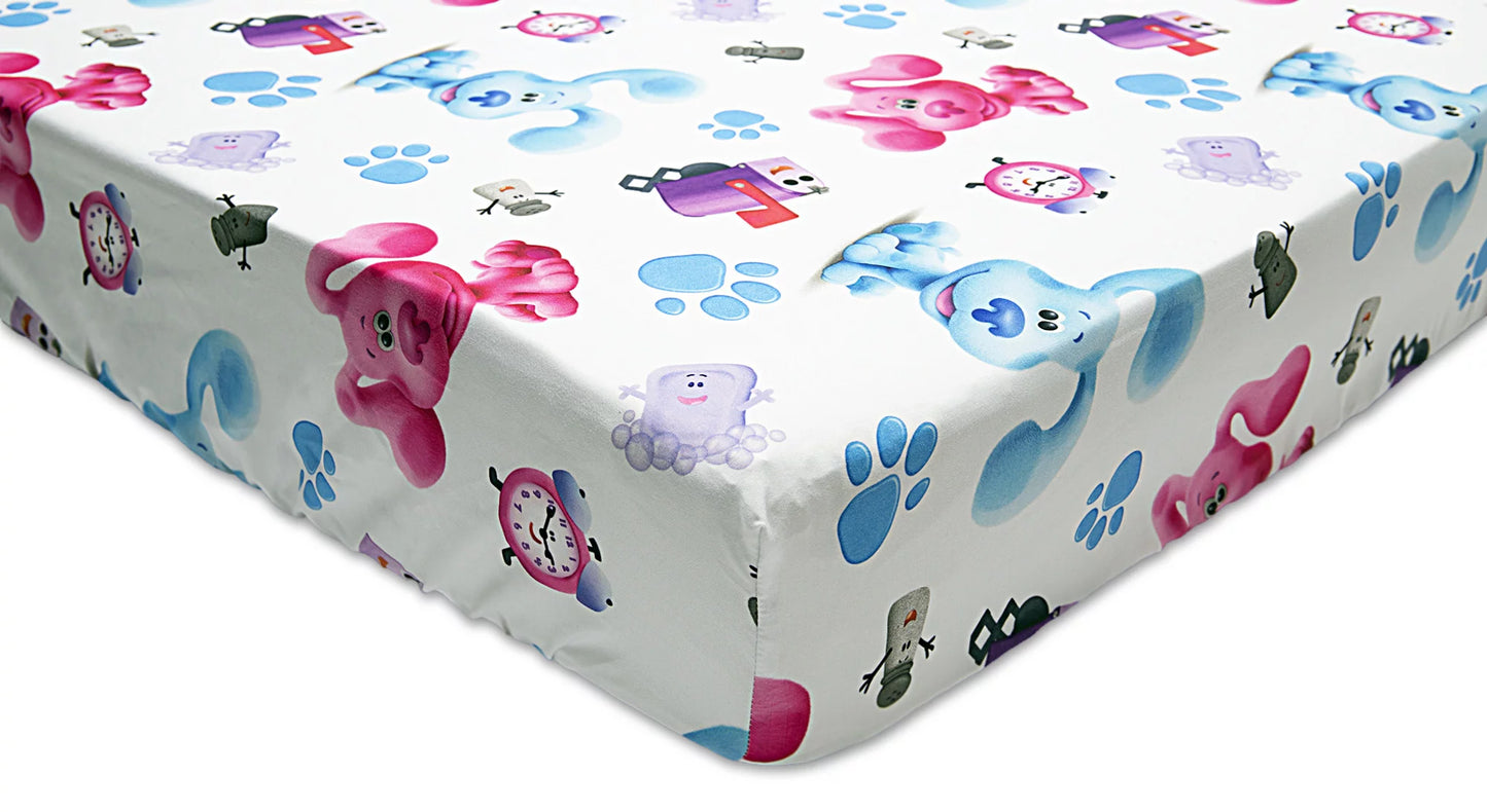 Blues Clues 4 Piece Bedding Sets, Crib Bed