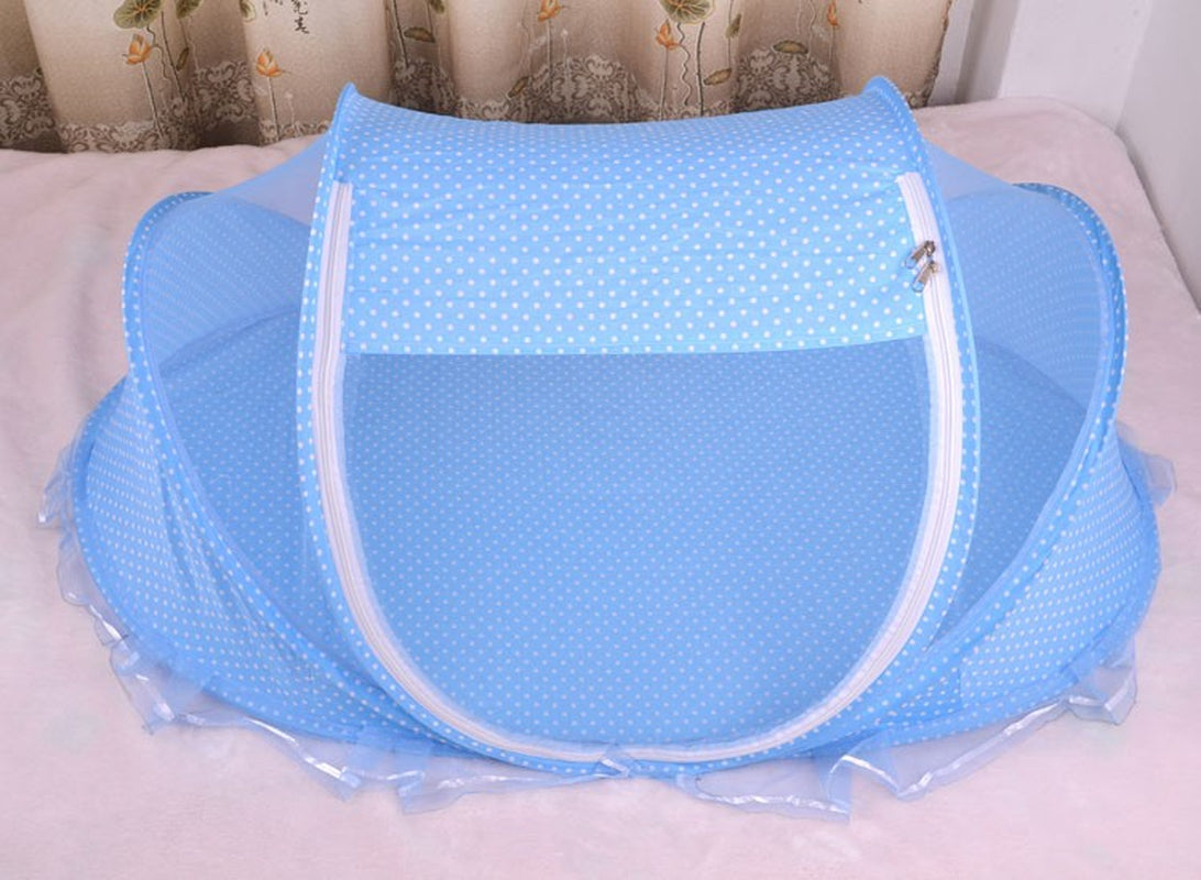 Foldable Baby Bed Net with Pillow Net 2Pieces Set