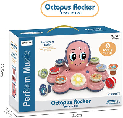 Baby Musical Octopus Toys, Learning Toys for Toddlers, Preschooler, Baby Birthday Gift