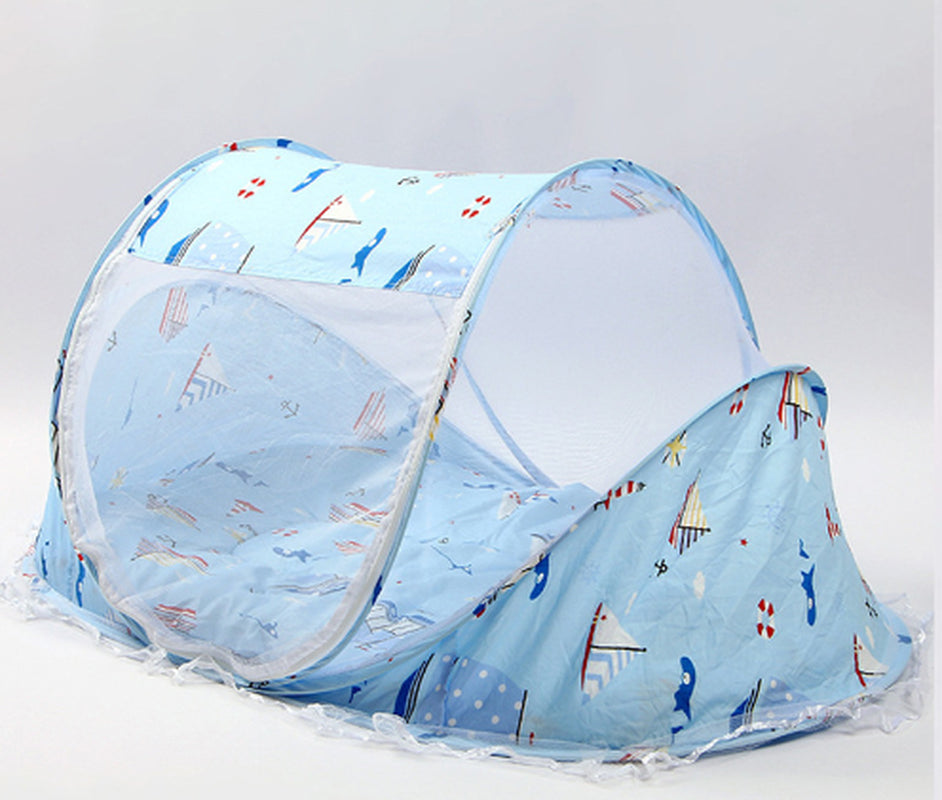 Foldable Baby Bed Net with Pillow Net 2Pieces Set