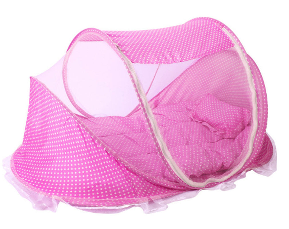 Foldable Baby Bed Net with Pillow Net 2Pieces Set