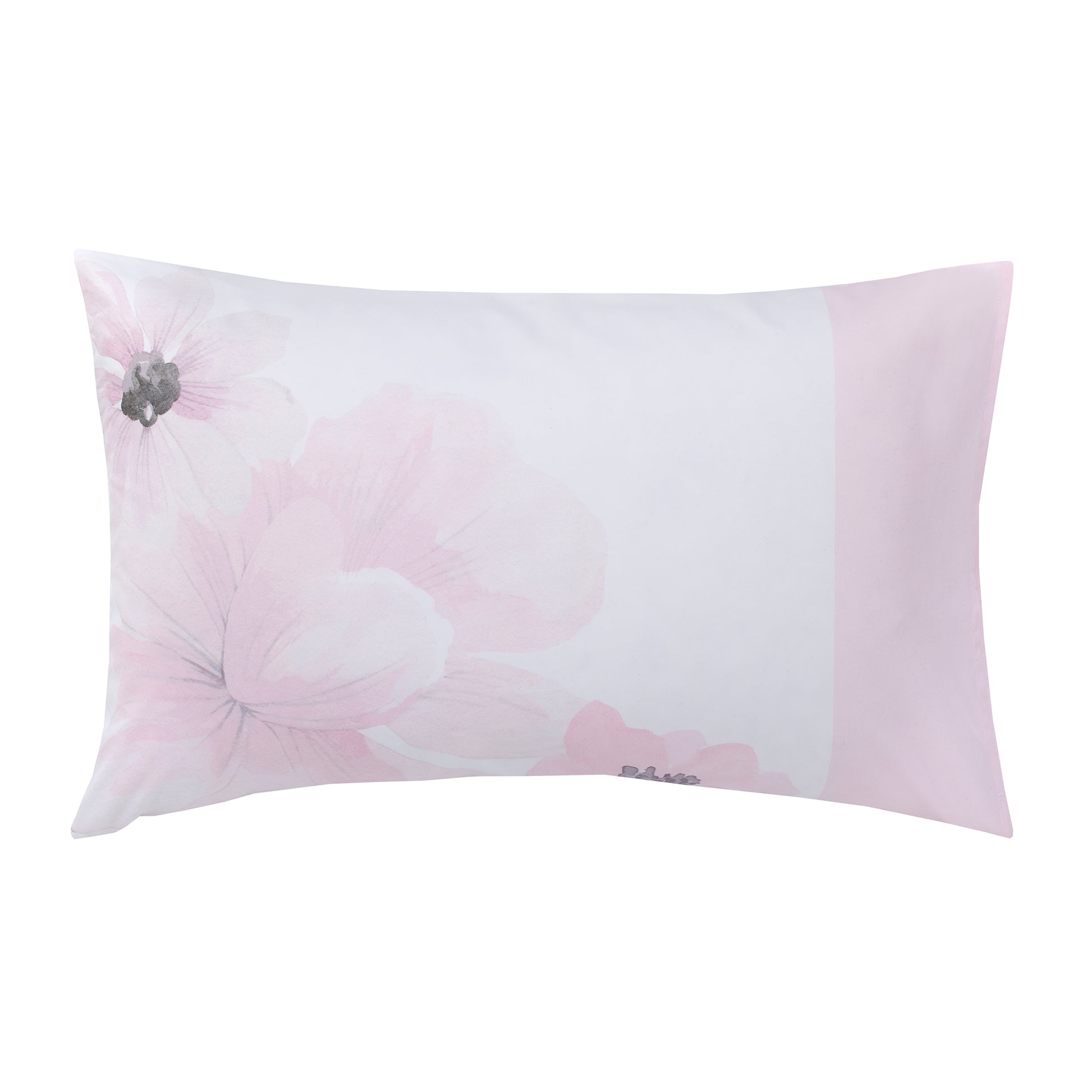 Butterfly 4 Piece Toddler Bed Set, Comforter, Flat Sheet, Fitted Sheet, Pillowcase