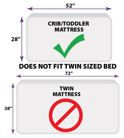 Butterfly 4 Piece Toddler Bed Set, Comforter, Flat Sheet, Fitted Sheet, Pillowcase