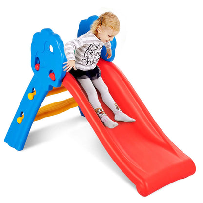 Children Kids Junior Folding Climber Play Slide Indoor Outdoor Toy Easy Store