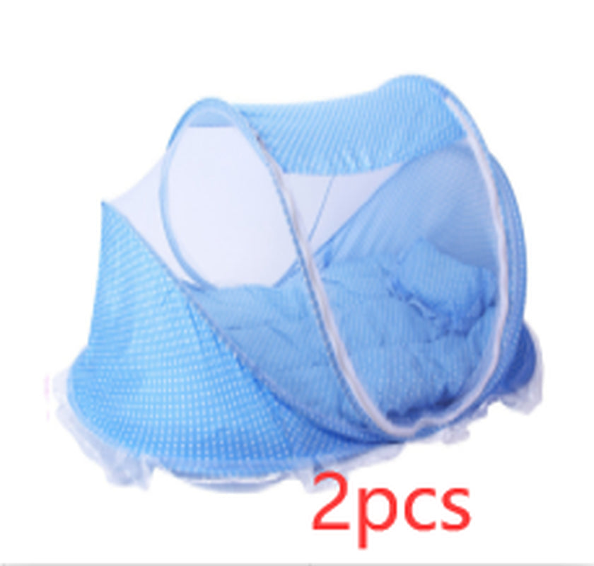 Foldable Baby Bed Net with Pillow Net 2Pieces Set