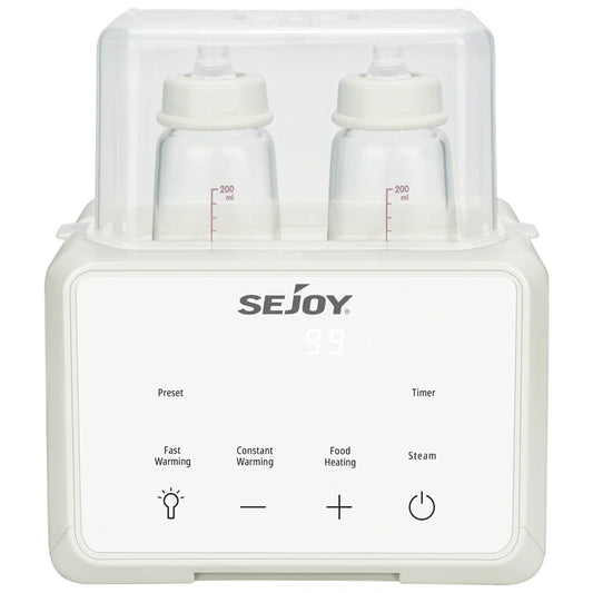 Bottle Warmer, Fast Baby Food Heater for Milk Formula, Steam Sterilizer with a Defrost Basket