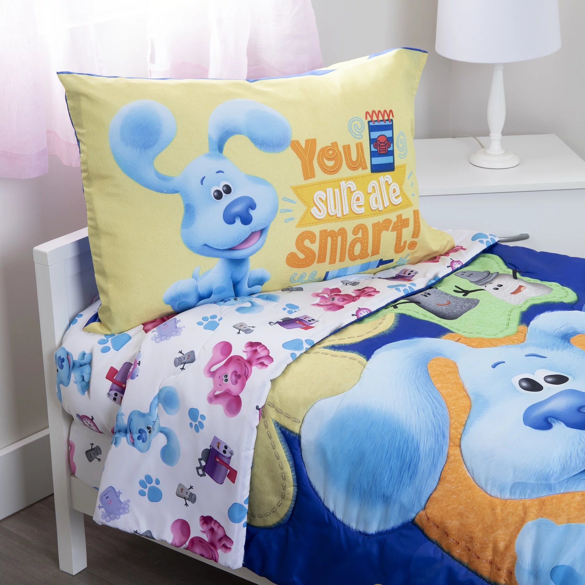 Blues Clues 4 Piece Bedding Sets, Crib Bed
