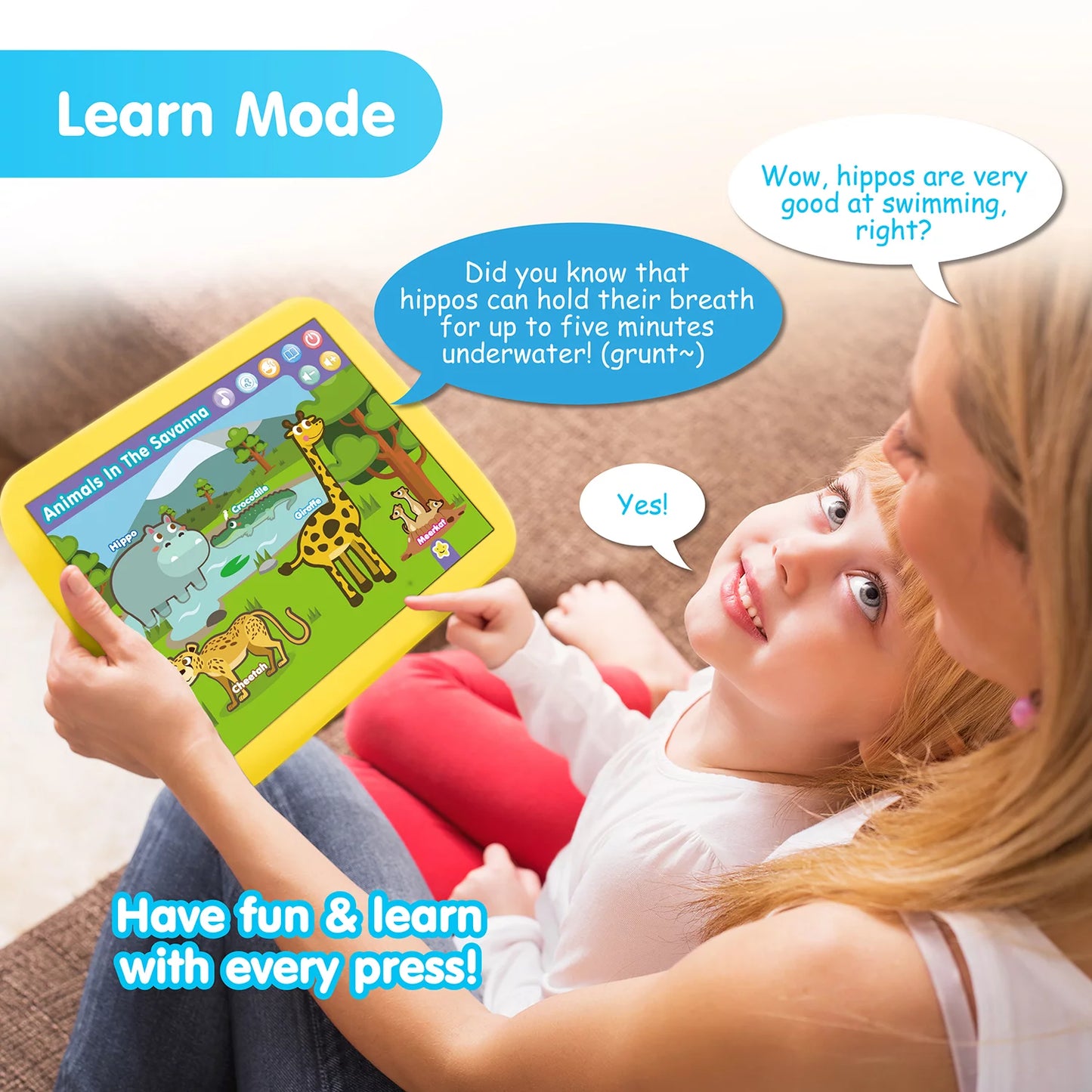 INNO PAD: Learning Tablets for Prek Ages 3-9 Year Early Development