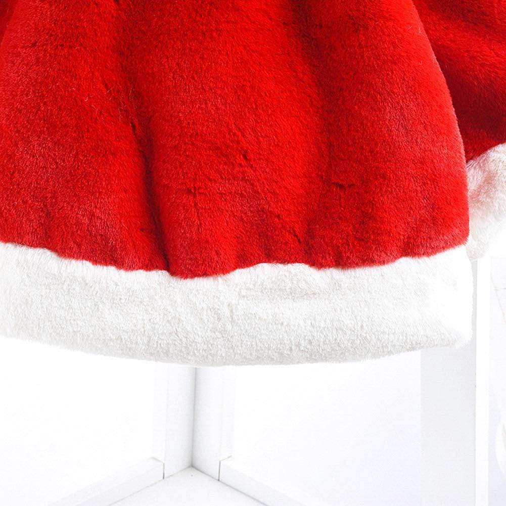 Baby Girls Winter Fur Cape Coat Thick Jacket Cute Pom Pom Warm Outerwears