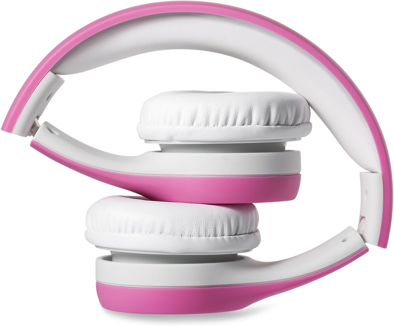Kids Headphones with Cord, Toddler Headphones with Sharing Function, 85Db/93Db Safe Volume Limit, for Toddler Children Baby Boys Girls On-Line Study, School, Travel Use (Pink)
